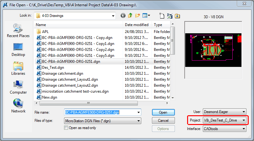 Microstation_File_Open_Dialog