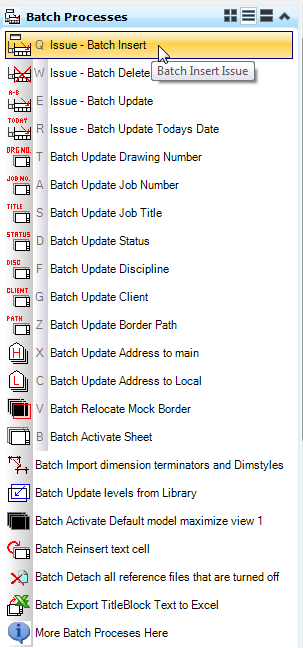 Batch insert issue task