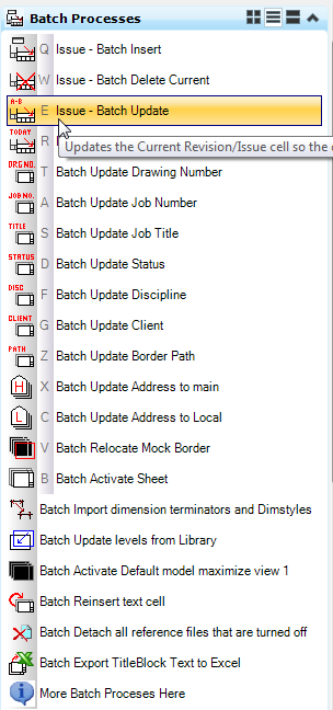 batch update issue task