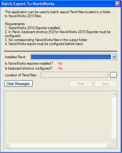 NavisworksBatchExport_Dialog