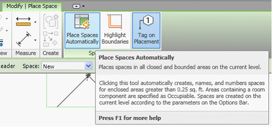 RVT_IES_Setup_PlaceSpaceAuto